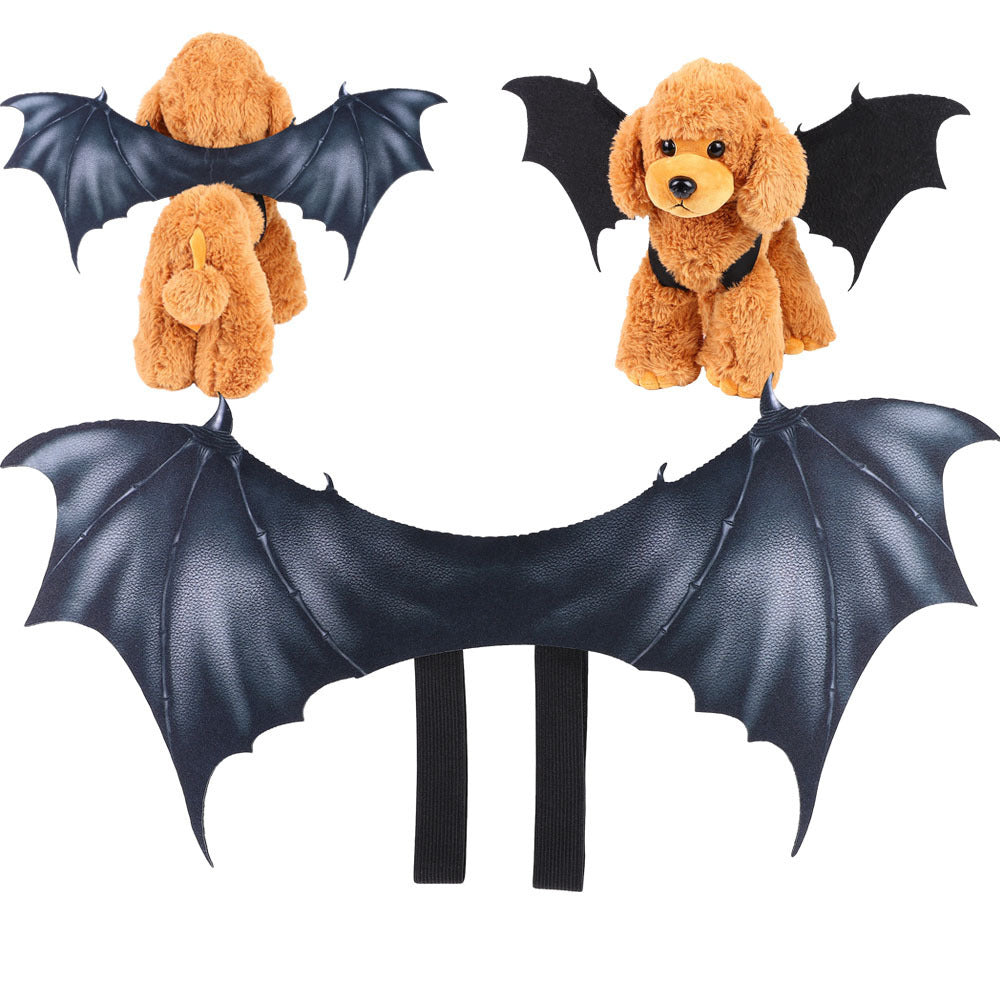 SpookyBat: Halloween Cat & Dog Costume – Bat Wings for Pet Dress-Up Fun!