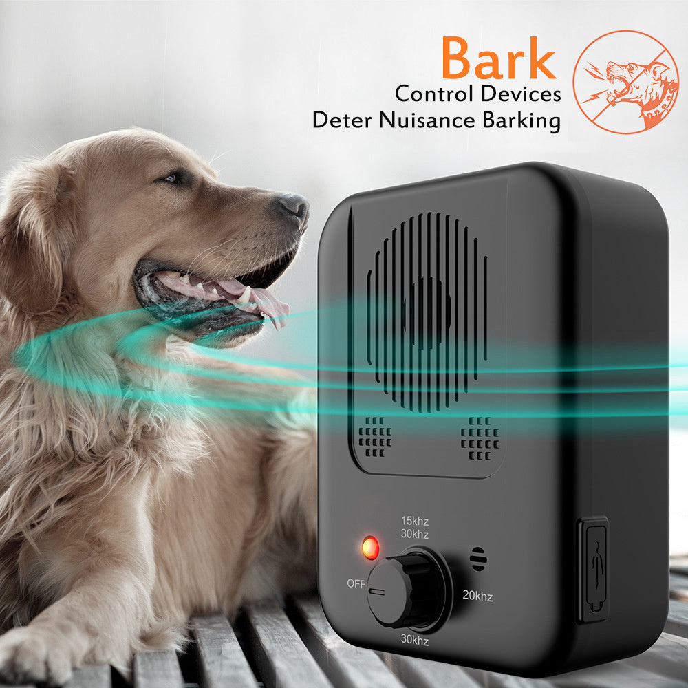 Ultrasonic Anti-Bark Device for Dogs – Outdoor Bark Control & Training Tool