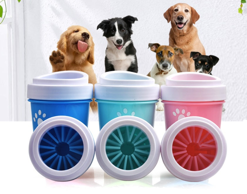 Paw Perfect: Silicone Dog Paw Cleaner & Mud Remover Cup