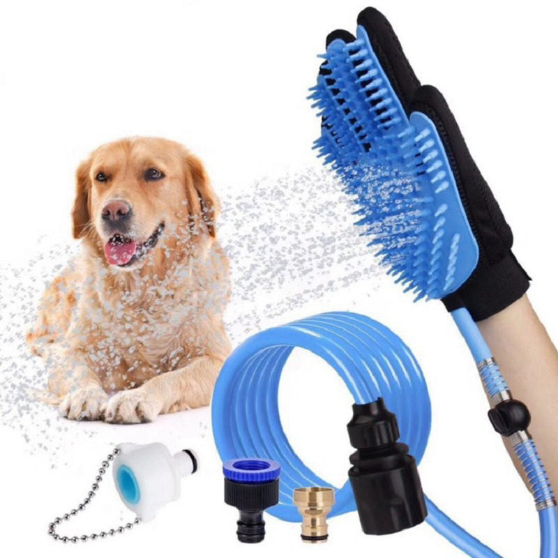 Woof & Wash: Handheld Dog Shower & Massage Sprayer