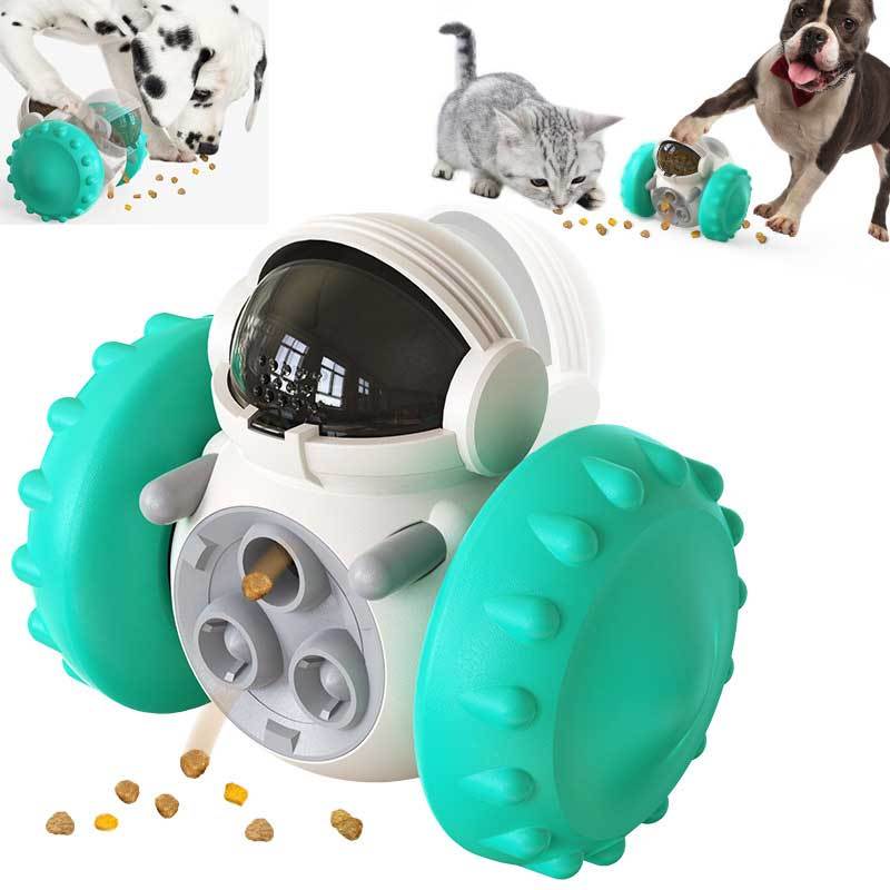 PawIQ: Interactive Slow Feeder Balance Car – Smart Puzzle Toy for Dogs